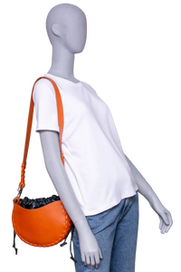 CHLOE SMALL MATE HOBO ORANGE