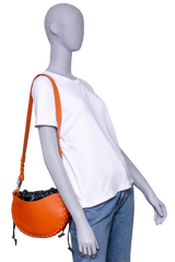 CHLOE SMALL MATE HOBO ORANGE