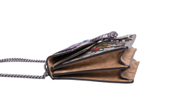 GUCCI DIONYSUS MEDIUM GG SUPREME BIRD EMBROIDERED