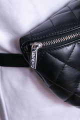 CHANEL POCHETTE MATELASSE BLACK