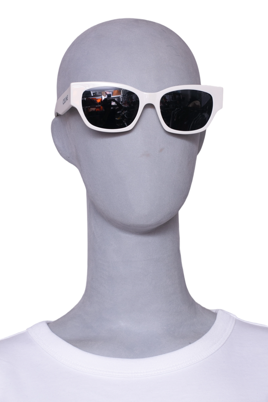 CELINE SQUARE MONOCHROMS WHITE