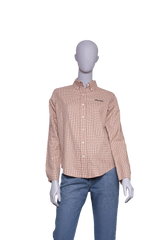 MIU MIU SHIRT LONG SLEEVE CHECKERED