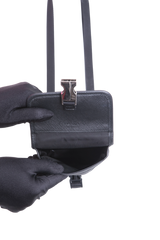 PRADA PHONE CASE BLACK NYLON & SAFFIANO