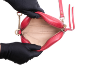 GUCCI MINI CAMERA BAG GG MARMONT RED