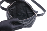 CHANEL POCHETTE MATELASSE BLACK