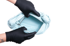 BOTTEGA DOUBLE KNOT MINI BLUE SPEARMINT