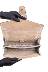 GUCCI DIONYSUS MEDIUM GG SUPREME BIRD EMBROIDERED