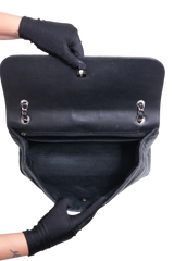 CHANEL THE BUSINESS FLAP BAG QUILTED BLACK