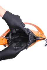 CHLOE SMALL MATE HOBO ORANGE