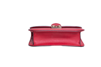 VALENTINO GLAM LOCK SMALL RED SHOULDER