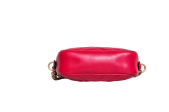 GUCCI MINI CAMERA BAG GG MARMONT RED