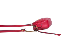 GUCCI MINI CAMERA BAG GG MARMONT RED