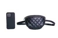 CHANEL POCHETTE MATELASSE BLACK