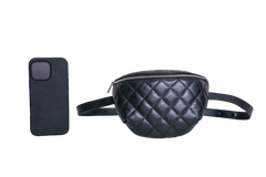 CHANEL POCHETTE MATELASSE BLACK