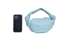 BOTTEGA DOUBLE KNOT MINI BLUE SPEARMINT