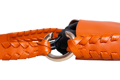 CHLOE SMALL MATE HOBO ORANGE