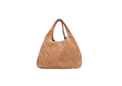 BOTTEGA CAMPANA MEDIUM SUEDE CARAMEL