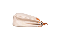 HERMÈS HERBAG ZIP 39 MM TOILE VACHE CALFSKIN NATURAL