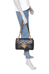 GUCCI GG MARMONT MEDIUM BLACK
