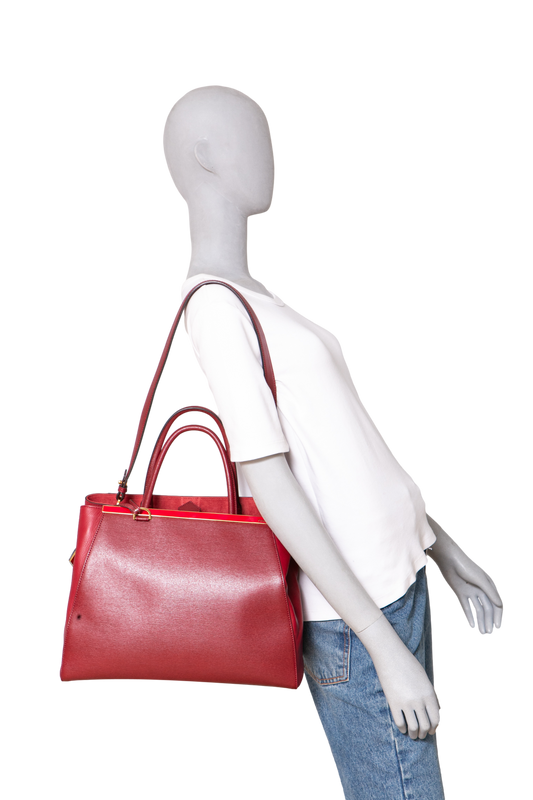 FENDI SHOPPING 2JOURS MEDIUM CHERRY