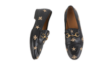 GUCCI LOAFER JORDAAN BEE AND STAR BLACK