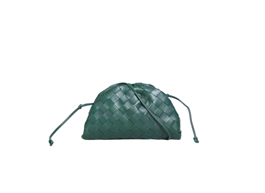 BOTTEGA MINI POUCH INTRECCIATO RAINTREE