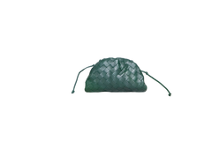 BOTTEGA MINI POUCH INTRECCIATO RAINTREE