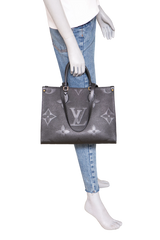 LV ONTHEGO MM MONOGRAM EMPREINTE BLACK