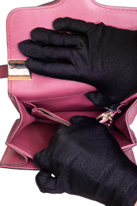 GUCCI SMALL 1973 LEATHER PINK