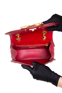 D&G DG AMORE CROSSBODY LEATHER RED
