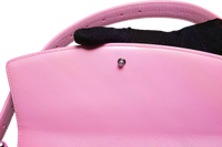 BALENCIAGA GHOST SLING CROCO EMBOSSED PINK