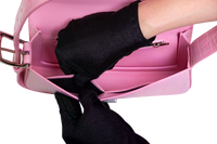 BALENCIAGA GHOST SLING CROCO EMBOSSED PINK