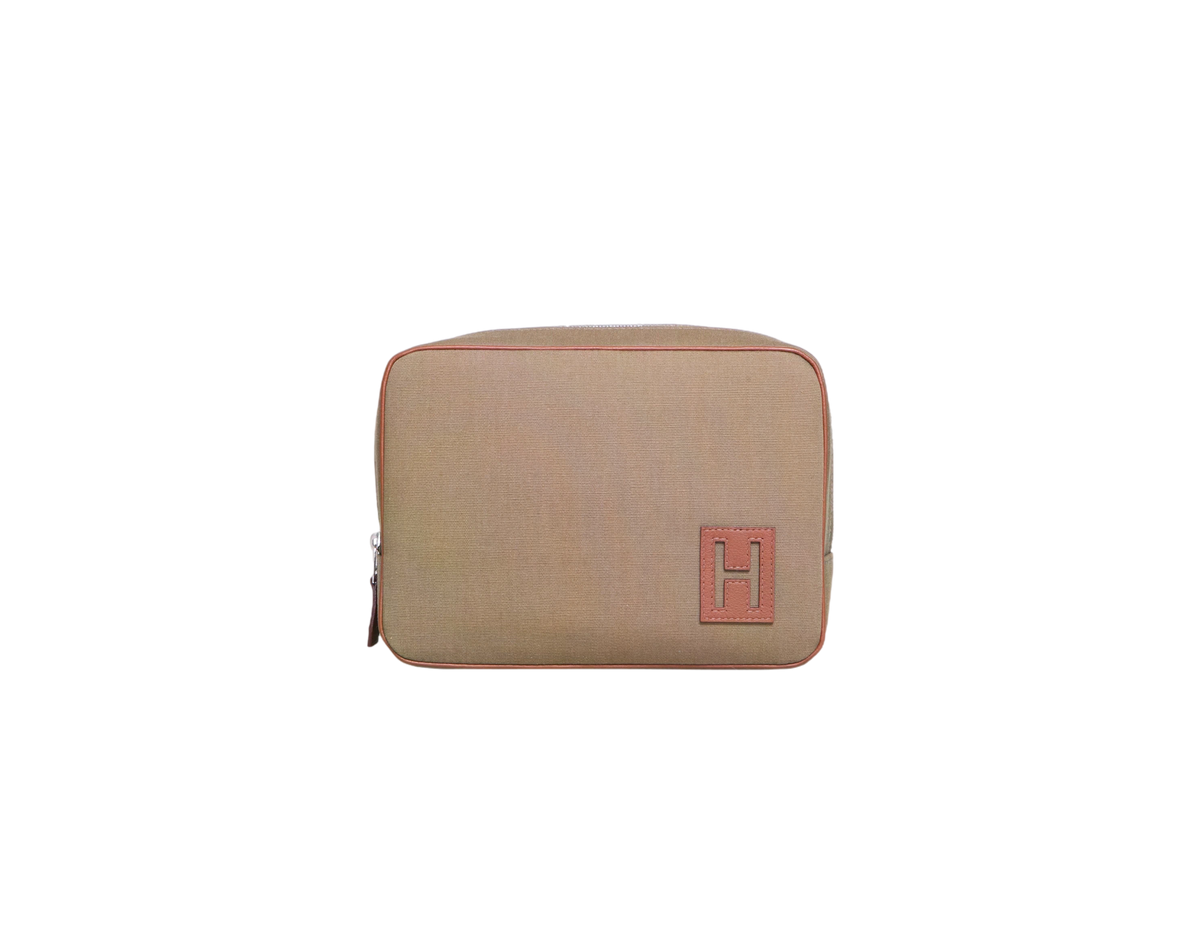HERMÈS CHAPITRE CASE SMALL COTTON KHAKI