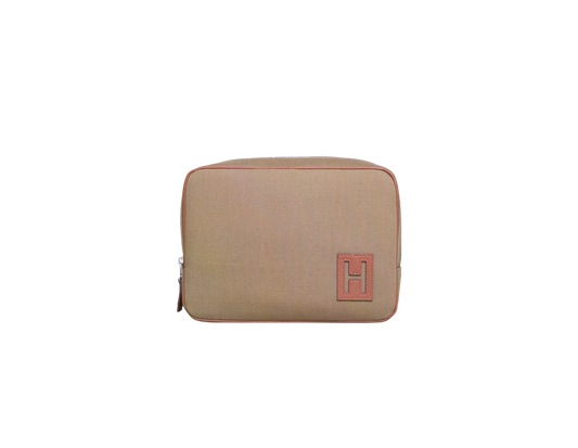 HERMÈS CHAPITRE CASE SMALL COTTON KHAKI