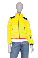 MONCLER ISSARLES GIUBBOTTO JACKET INFANTIL 12 YELLOW/PINK