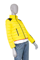 MONCLER ISSARLES GIUBBOTTO JACKET INFANTIL 12 YELLOW/PINK