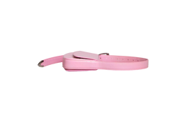 BALENCIAGA GHOST SLING CROCO EMBOSSED PINK