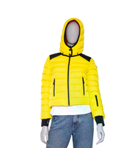 MONCLER ISSARLES GIUBBOTTO JACKET INFANTIL 12 YELLOW/PINK