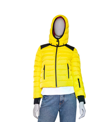 MONCLER ISSARLES GIUBBOTTO JACKET INFANTIL 12 YELLOW/PINK