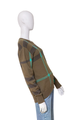 BURBERRY SWEATER WOOL CREWNECK HOUSE CHECK