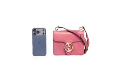 GUCCI SMALL 1973 LEATHER PINK
