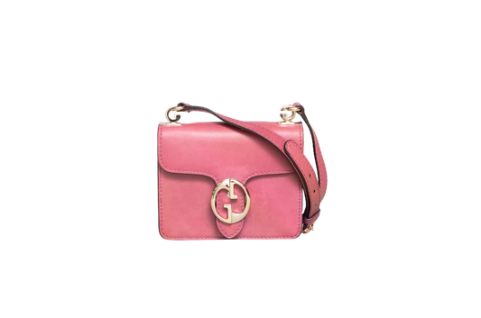 GUCCI SMALL 1973 LEATHER PINK