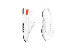 HERMÈS TRAIL SNEAKER IN CALFSKIN WHITE - 37 BR