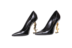 YSL SCARPIN OPYUM 110 PATENT BLACK - 37 BR