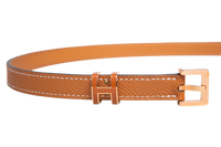 HERMÈS BELT POP H 15 EPSOM GOLD - ROSE GOLD