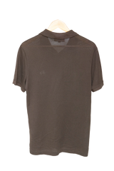 BURBERRY SHIRT POLO COTTON OLIVE GREEN