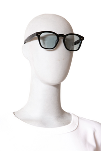 OLIVER PEOPLES SQUARE ACETATE BLACK DIAMOND/CRYSTAL CARBON GREY