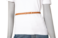 HERMÈS BELT POP H 15 EPSOM GOLD - ROSE GOLD