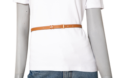 HERMÈS BELT POP H 15 EPSOM GOLD - ROSE GOLD