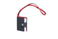 HERMÈS ULYSSE NANO LEATHER BLEU SAPHIR/ROUGE DE COEUR